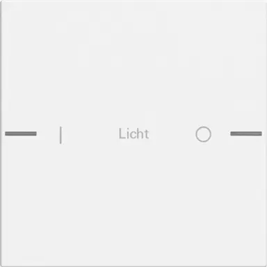 Gira 576127 wippenset 1-voudig individueel Tastsensor 4.55 wit mat