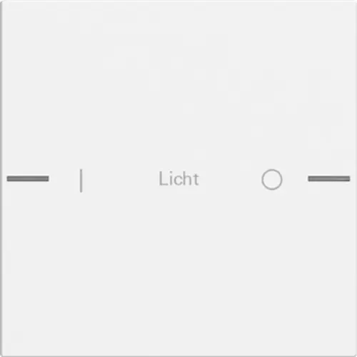 Gira 576127 wippenset 1-voudig individueel Tastsensor 4.55 wit mat