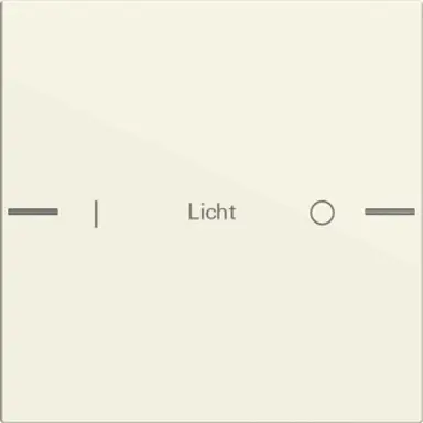 Gira 576101 wippenset 1-voudig individueel Tastsensor 4.55 creme glans