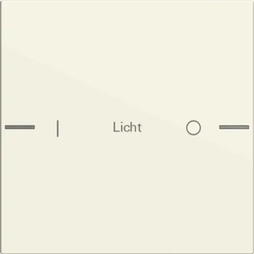 Gira 576101 wippenset 1-voudig individueel Tastsensor 4.55 creme glans