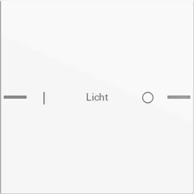 Gira 576103 wippenset 1-voudig individueel Tastsensor 4.55 wit glans