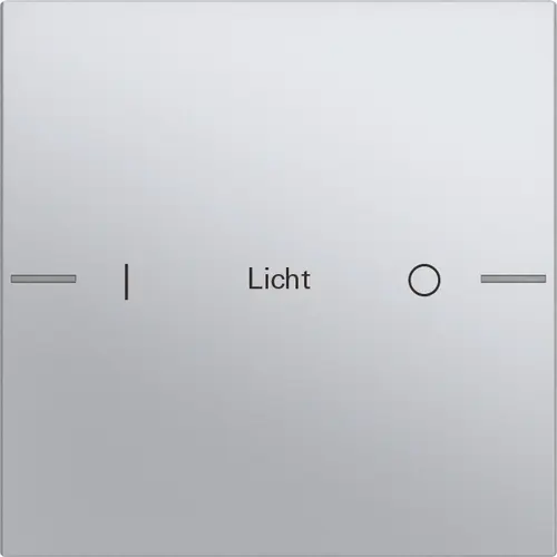 Gira 576126 wippenset 1-voudig individueel Tastsensor 4.55 aluminium mat