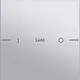 Gira 576126 wippenset 1-voudig individueel Tastsensor 4.55 aluminium mat
