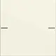 Gira 575101 wippenset 1-voudig Tastsensor 4.55 creme glans