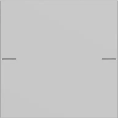 Gira 5751015 wippenset 1-voudig Tastsensor 4.55 grijs mat