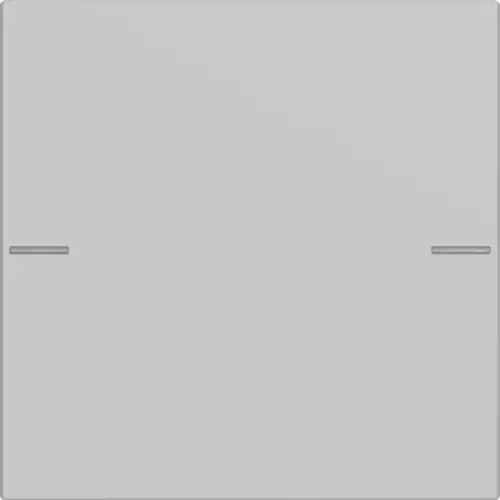 Gira 5751015 wippenset 1-voudig Tastsensor 4.55 grijs mat