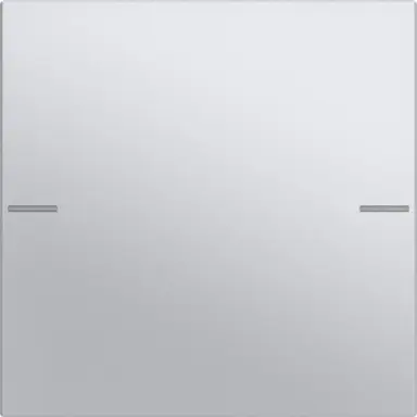 Gira 575126 wippenset 1-voudig Tastsensor 4.55 aluminium mat