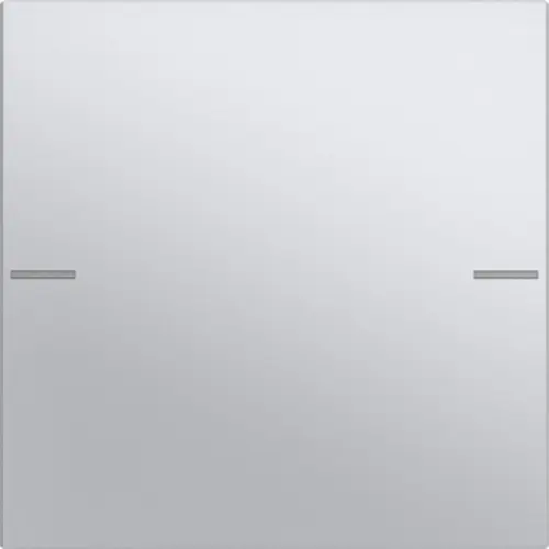 Gira 575126 wippenset 1-voudig Tastsensor 4.55 aluminium mat