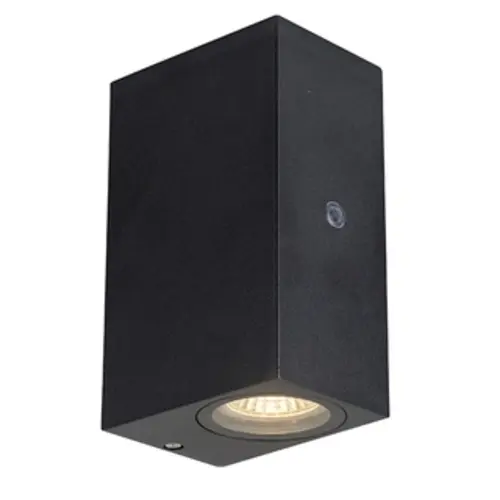 LEDs Light 1000680 buitenlamp Avalon met lichtsensor excl. lichtbron IP44 zwart