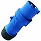 Mennekes 13551 Plug PowerTOP Xtra R met ErgoCONTACT 16A 230V 3-polig 6H blauw