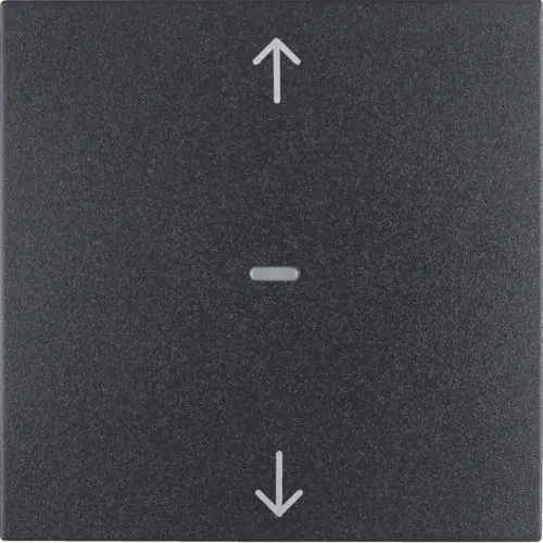 Berker 85241185 drukknop voor elektronische jaloeziebediening S1/B3/B7 antraciet mat