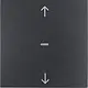 Berker 85241185 drukknop voor elektronische jaloeziebediening S1/B3/B7 antraciet mat