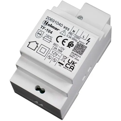 Golmar TF-104 transformator 12V 18A