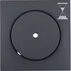 Berker 16741606 drukknop met controlevenster en zandlopersymbool voor tijdschakelaar S1/B3/B7 antraciet mat