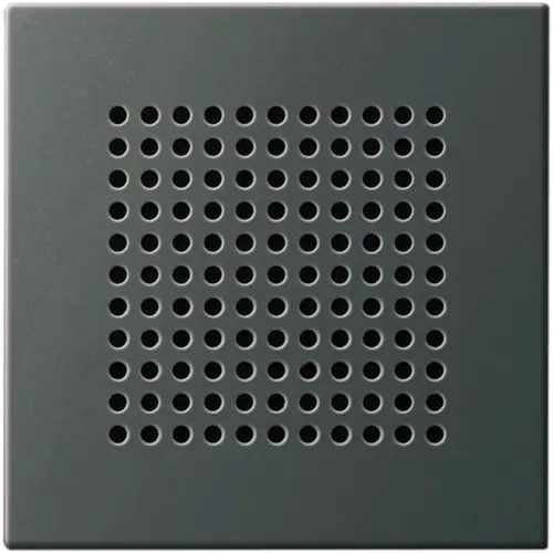 Gira 2483600 afdekking voor luidspreker Systeem 55 edelstaal