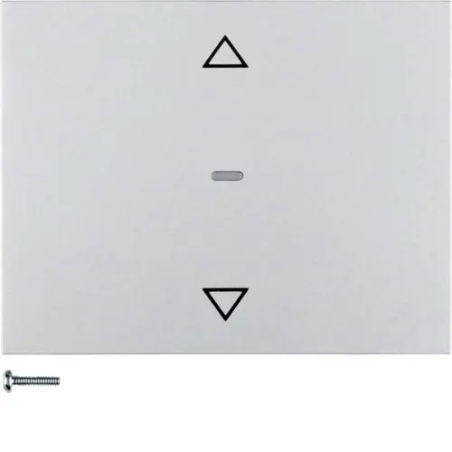 Berker 85241177 drukknop voor elektronische jaloeziebediening K5 aluminium