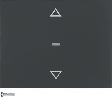 Berker 85241175 drukknop voor elektronische jaloeziebediening K1 antraciet