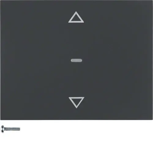 Berker 85241175 drukknop voor elektronische jaloeziebediening K1 antraciet