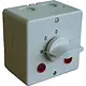 ASN WMSKU 20/2 + 3x PG16 opbouw wasmachine/droger trekschakelaar 32A 2-polig grijs