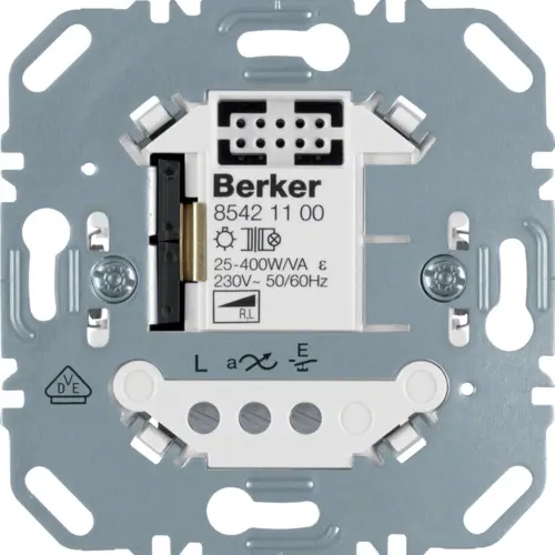 Berker 85421100 1-voudige tastdimmer standaard 3-120 W