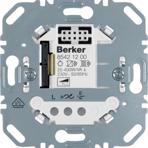 Berker 85421200 1-voudige tastdimmer comfort 3-250 W