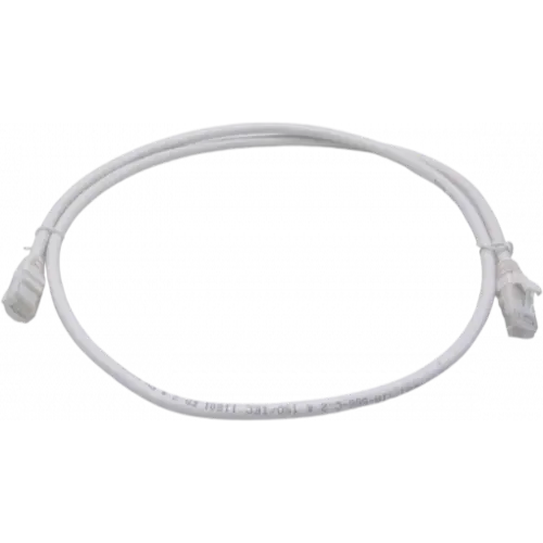 Grayle ZN500PC12190010M Zybrnet patchkabel Cat.6 U/UTP 1 meter wit