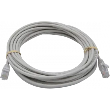 Grayle ZN500PC12100100M Zybrnet patchkabel Cat.6 U/UTP 10 meter grijs