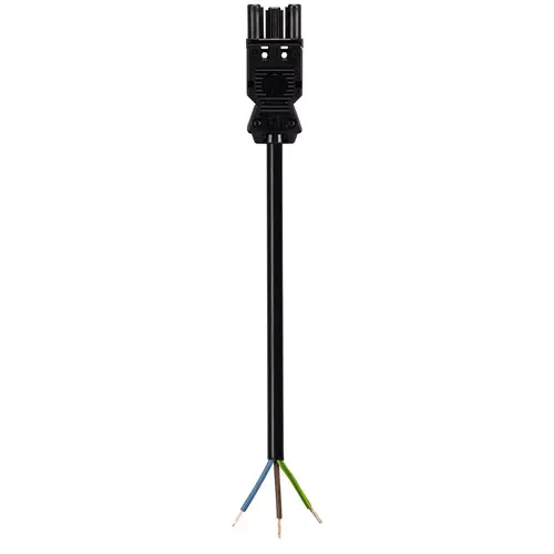 Wieland 92.232.2003.1 GST18I3 aansluitsnoer female 2 meter 3-polig 1,5mm² 16A zwart