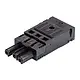 Wieland 92.933.0053.1 GST18I3 connector contrastekker female 3-polig 250V 20A IP40 halogeenvrij zwart