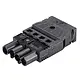 Wieland 92.944.0053.1 GST18I4 connector stekker male 4-polig 400V 20A IP40 halogeenvrij zwart