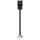 Wieland 92.207.3003.1 GST18I4 aansluitsnoer female 3 meter 4-polig 1,5mm² 16A zwart