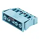 Wieland 92.051.8658.0 GST18I5 connector contrastekker female 5-polig 400V 20A IP20 halogeenvrij pastelblauw