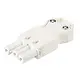 Wieland 92.931.3053.0 GST18 contrastekker female 20A 3-polig schroefaansluiting wit