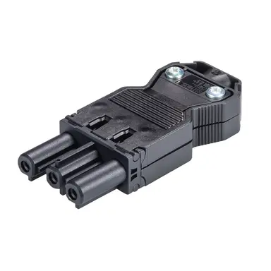 Wieland 92.931.3053.1 GST18 connector female 20A 3-polig zwart