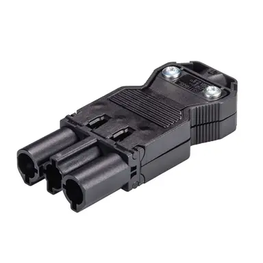 Wieland 92.932.3053.1 GST18 connector male 20A 3-polig zwart