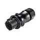 Wieland 96.031.4053.1 RST20i3 connector 3-polig 250V 20A IP66/IP68/IP69 halogeenvrij zwart