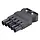 Wieland 92.954.4053.1 GST18I5 connector stekker male 5-polig 250V 20A IP40 halogeenvrij zwart