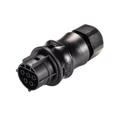 Wieland 96.051.4153.1 RST20i5 connector 5-polig 400V 20A halogeenvrij zwart