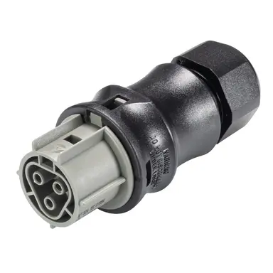 Wieland 96.031.4154.3 RST25i3 connector 3-polig 250V 25A IP66/IP68/IP69 halogeenvrij grijs