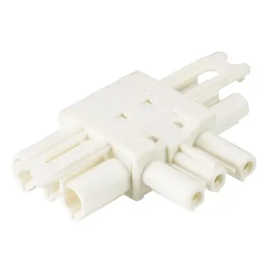 Wieland 92.030.1253.0 GST18i3 T-splitter 1 naar 2 20A 3-polig wit