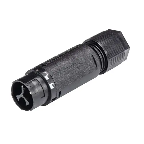 Wieland 46.032.4553.1 RST16i3 connector 3-polig 50V 16A IP66/IP68/IP69 halogeenvrij zwart