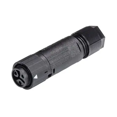 Wieland 46.031.4553.1 RST16i3 connector 3-polig 50V 16A halogeenvrij zwart