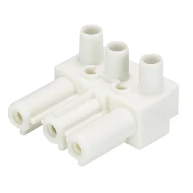 Wieland 92.031.3258.0 GST18 contrastekker female 20A 3-polig wit