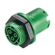 Wieland 96.031.1055.7 RST20i3 connector 3-polig 400V 20A IP66/IP68/IP69 halogeenvrij groen