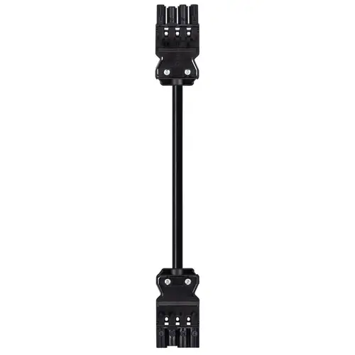 Wieland 92.207.5060.1 GST18i4 koppelsnoer halogeenvrij 5 meter 4-polig 1,5mm² 16A zwart