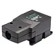 Wieland 92.050.1553.1 NRG vlakkabel invoer 5-polig 20A 250/400V zwart