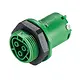 Wieland 96.031.5055.7 RST20i3 connector 3-polig 400V 20A IP66/IP68/IP69 halogeenvrij groen