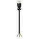 Wieland 92.232.5003.3 GST18I3 aansluitsnoer female 5 meter 3-polig 1,5mm² 16A grijs