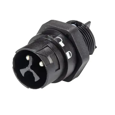 Wieland 46.032.5053.1 RST16i3 connector 3-polig 50V 16A IP66/IP68/IP69 halogeenvrij zwart