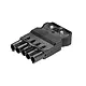 Wieland 92.754.4053.1 GST18i5 connector stekker male 5-polig 250V 20A IP20 halogeenvrij zwart